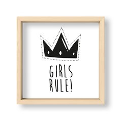 Cuadro Girls Rule - El Nido - Tienda de Objetos