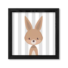 Cuadro Conejo a rayas en internet