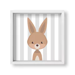 Cuadro Conejo a rayas - tienda online