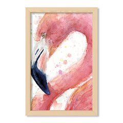 Cuadro Flamingo Watercolor
