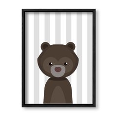 Imagen de Cuadro Oso a rayas