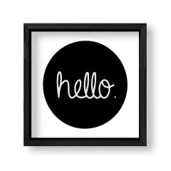 Imagen de Cuadro Hello