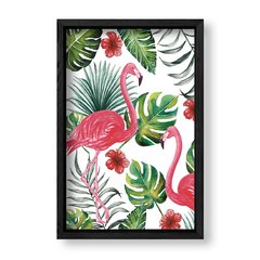 Imagen de Cuadro Selva de flamingos