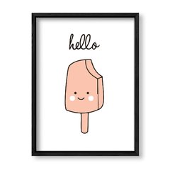 Imagen de Cuadro Hello icecream pink