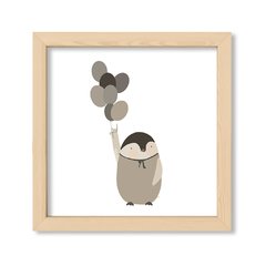 Cuadro Pinguino en globos