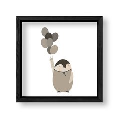Imagen de Cuadro Pinguino en globos