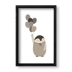 Imagen de Cuadro Pinguino en globos