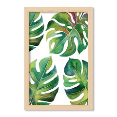 Cuadro Green Leaves