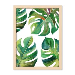 Cuadro Green Leaves