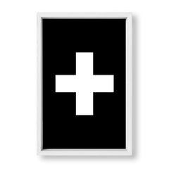 Cuadro Plus in black - tienda online