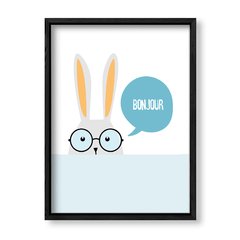 Imagen de Cuadro Bonjour Rabbit