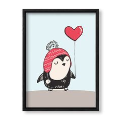 Imagen de Cuadro Pinguino in love