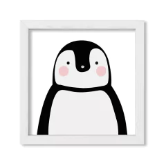 Cuadro Pinguino in black - comprar online