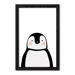 Cuadro Pinguino in black en internet