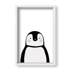 Cuadro Pinguino in black - tienda online