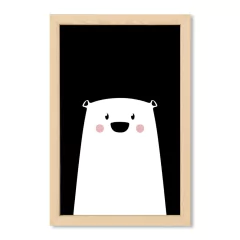 Cuadro Oso in black