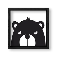 Imagen de Cuadro Black oso