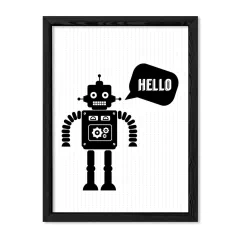 Cuadro Hello Robot en internet