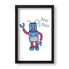 Imagen de Cuadro ZZZ Robot
