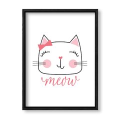 Imagen de Cuadro Meow Cat