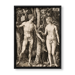 Imagen de Adan y eva Albrecht Durer