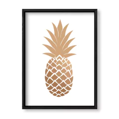 Imagen de Cuadro Gold Pineapple