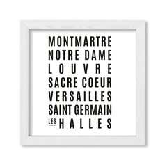 Cuadro Paris Places - comprar online