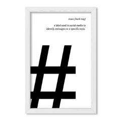 Cuadro Hashtag - comprar online