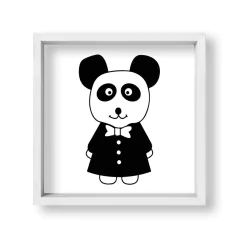 Cuadro Dark Panda - tienda online