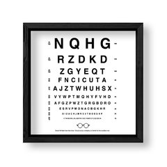 Imagen de Cuadro Oculista en blanco