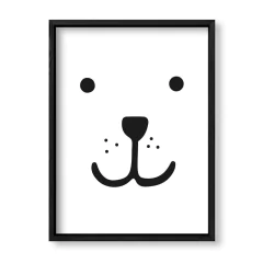 Imagen de Cuadro Osito smile