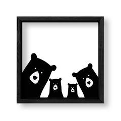 Imagen de Cuadro Mundo de osos