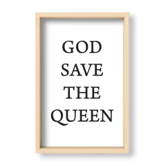 Cuadro God Save the queen - El Nido - Tienda de Objetos