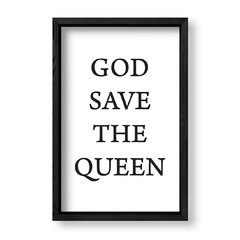 Imagen de Cuadro God Save the queen