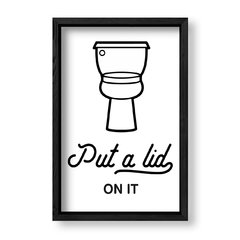 Imagen de Cuadro Put a lid on it