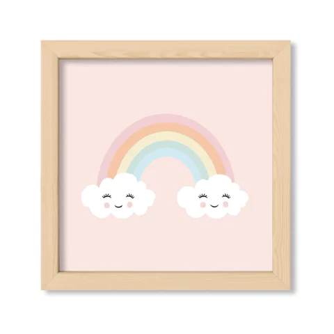 Cuadro Cute Rainbow