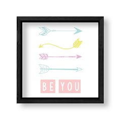 Imagen de Cuadro Be you in colors