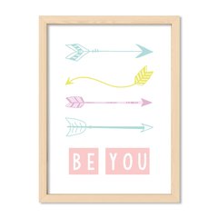 Cuadro Be you in colors