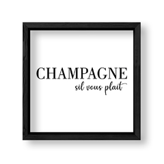 Imagen de Cuadro Champagne sil vous plait