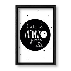 Imagen de Cuadro Hasta el infinito y mas alla