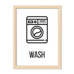 Cuadro Lavadero Wash