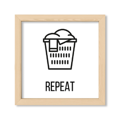 Cuadro Lavadero Repeat