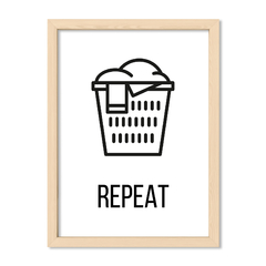 Cuadro Lavadero Repeat