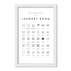Cuadro Laundry Room Guide - comprar online