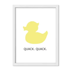 Cuadro Pato Quak Quak - comprar online