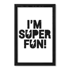 Cuadro Im super fun en internet