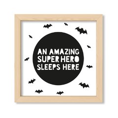 Cuadro An amazing superhero sleeps here