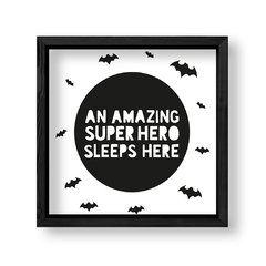 Imagen de Cuadro An amazing superhero sleeps here