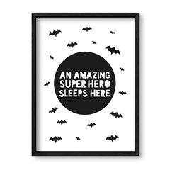 Imagen de Cuadro An amazing superhero sleeps here