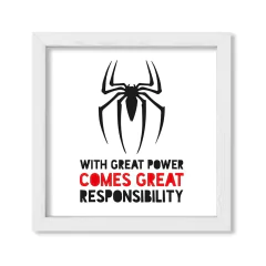 Cuadro With great power - comprar online